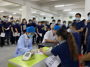 德创组织全员体检 为员工健康“保驾护航”